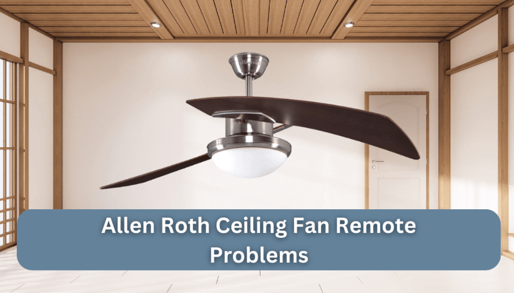 allen roth ceiling fan remote troubleshooting